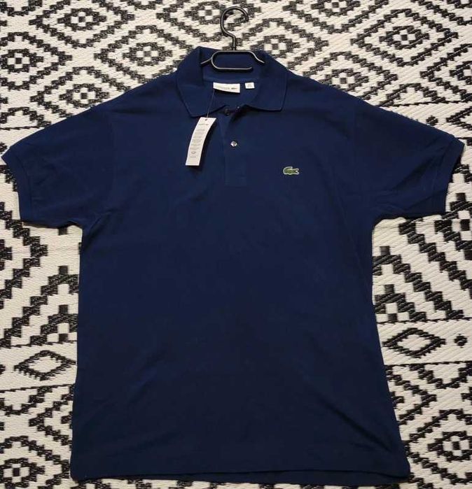 Polo lacoste Nowa z metkami granatowa