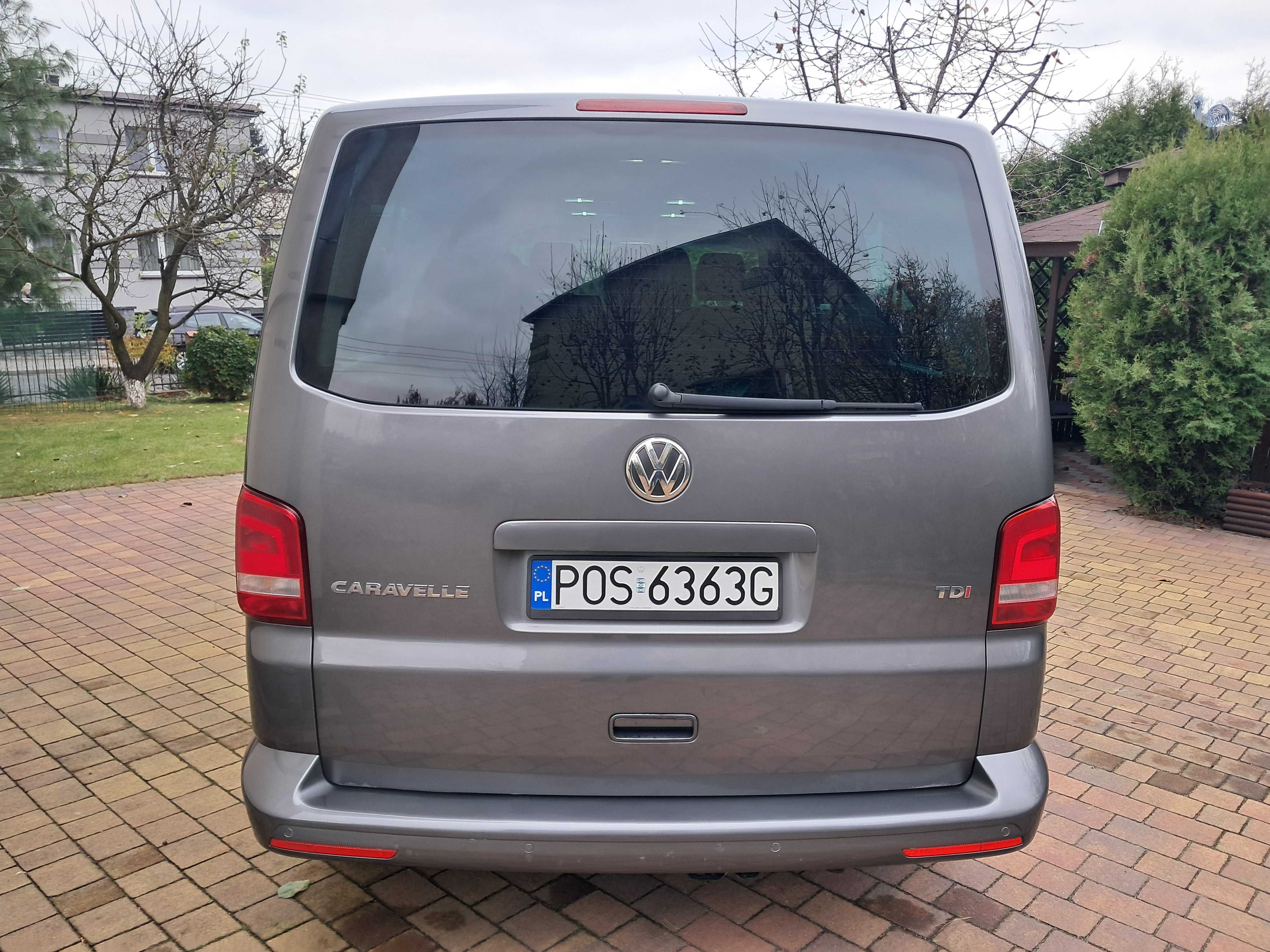 Śliczny.Vw Caravelle 2.0 TDI.Polski salon.Long.Zamiana.