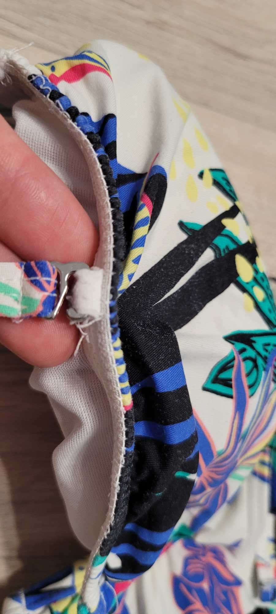 Kostium kąpielowy, bikini w kwiaty, Only!