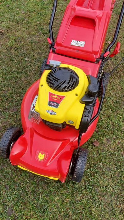 Kosiarka spalinowa  wolf garten jak nowa w bdb  kosz 5.5hp silnik brig
