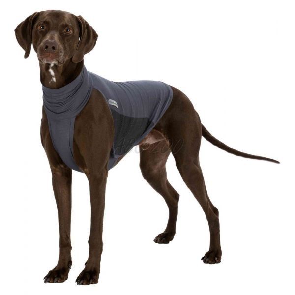 Trixie Przeciwpasożytnicza kamizelka dla psów L-XL, siwa Nowa