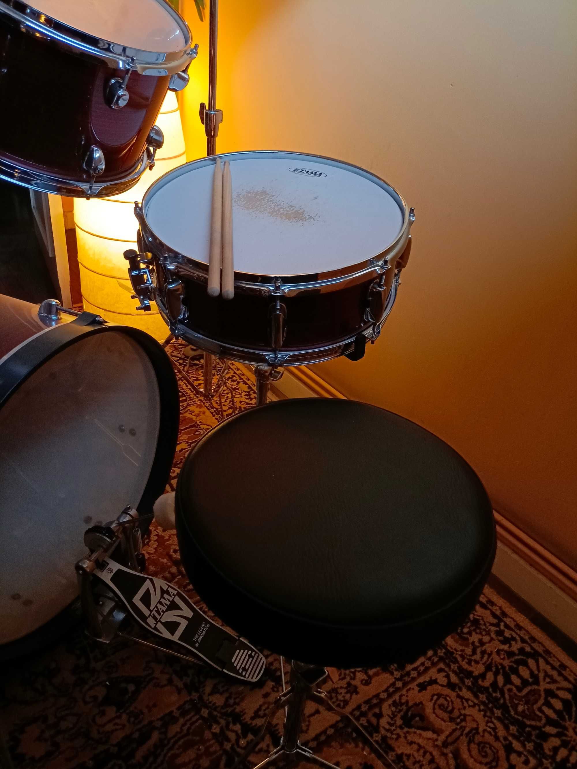 Bateria completa com pouco uso