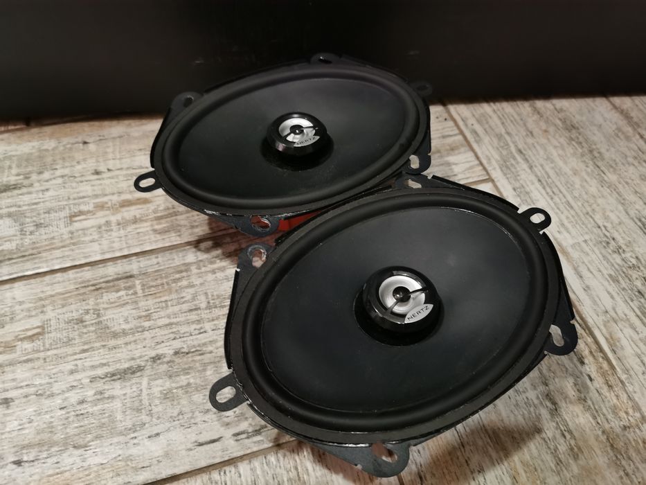Hertz DCX 570.3, овалы 130х180мм(5x7") в авто.