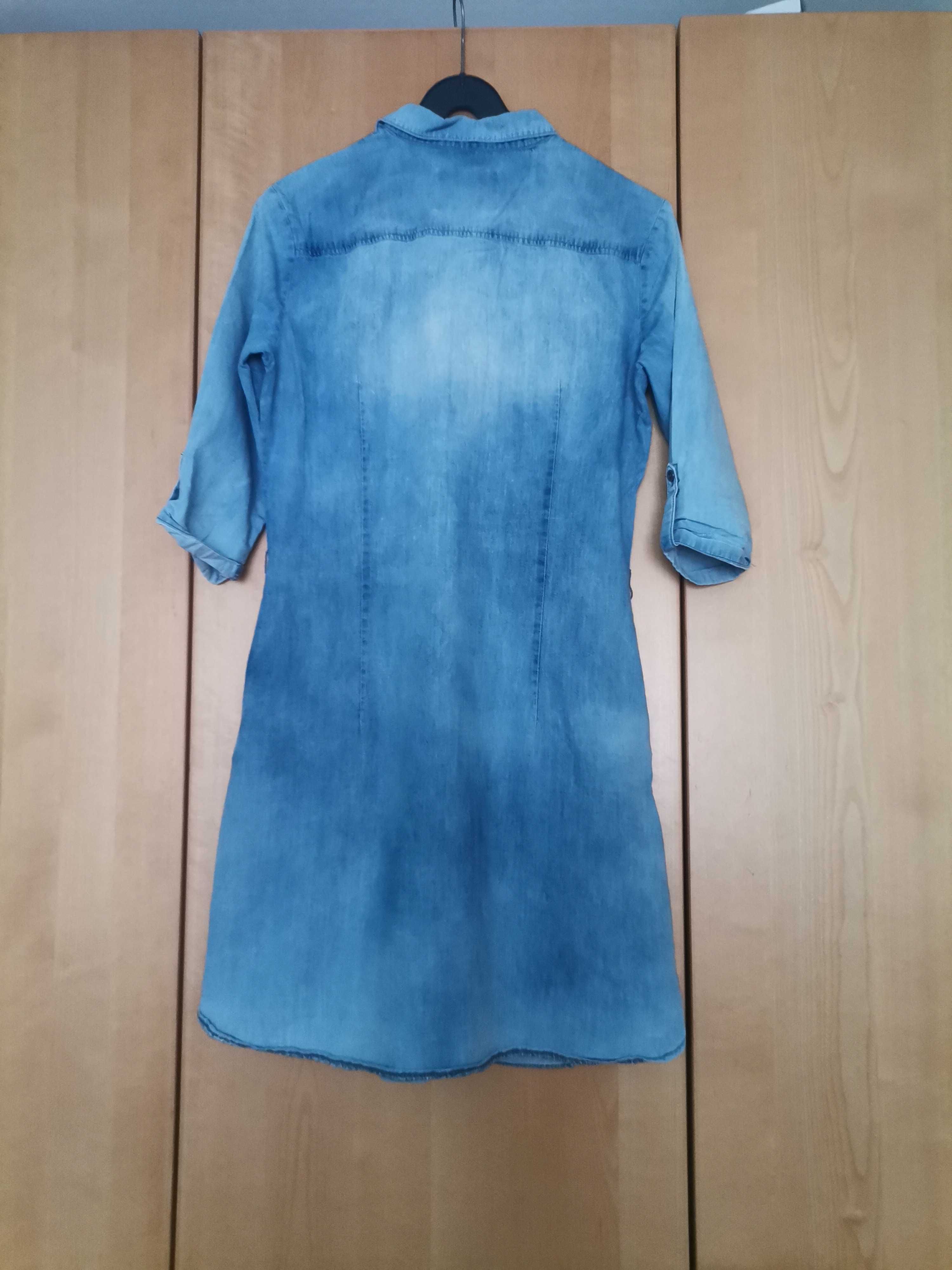 Jeansowa sukienka Top Secret roz. 36