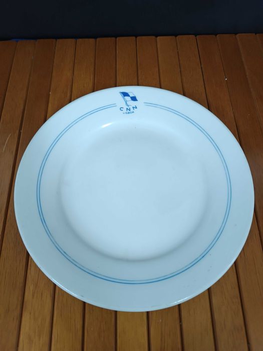 Raro pequeno prato alusivo á Companhia Nacional de Navegação VA