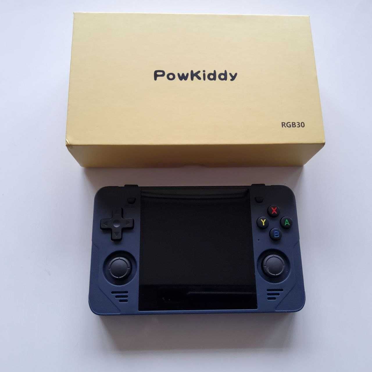 Портативна ігрова приставка PowKiddy RGB30 Blue 16+128G