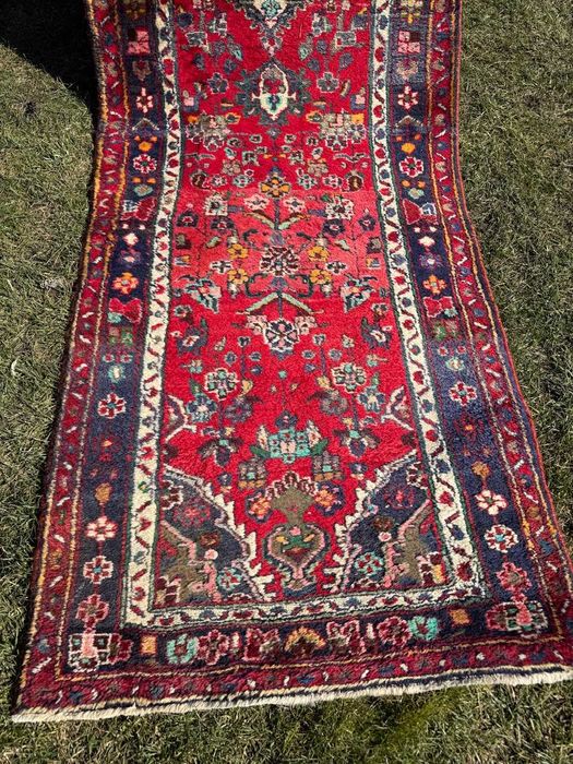Chodnik wełniany dywan perski Iran Lilian Hamadan 320x86 galeria 8 tys