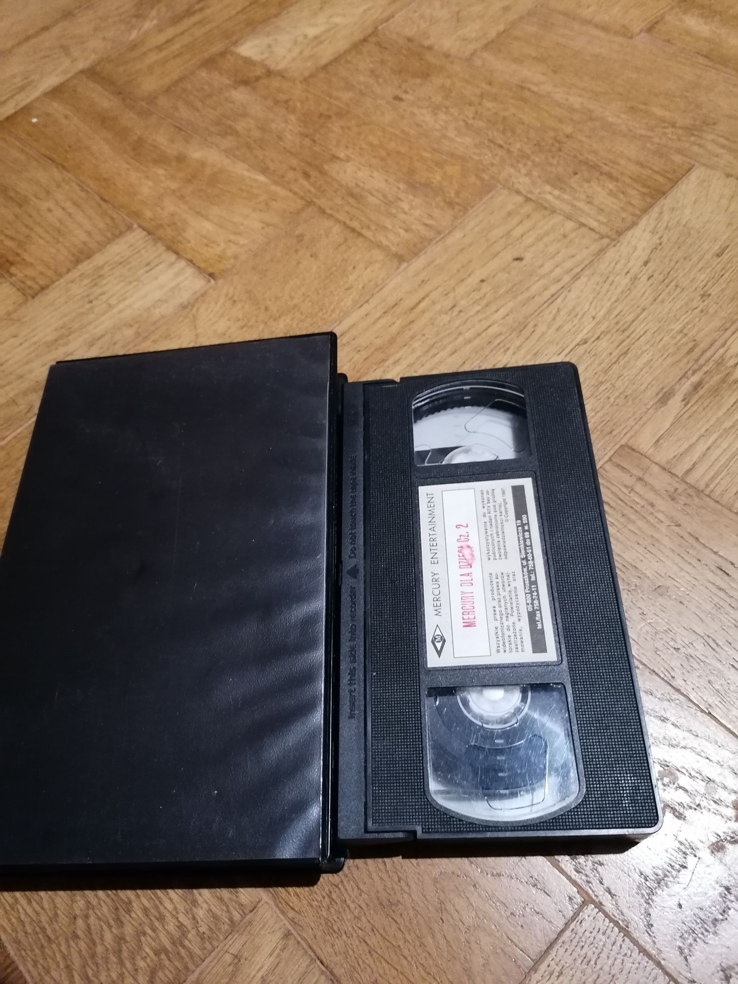 Kasety VHS 2 sztuki