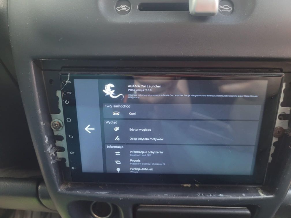 Radio do samochodu android