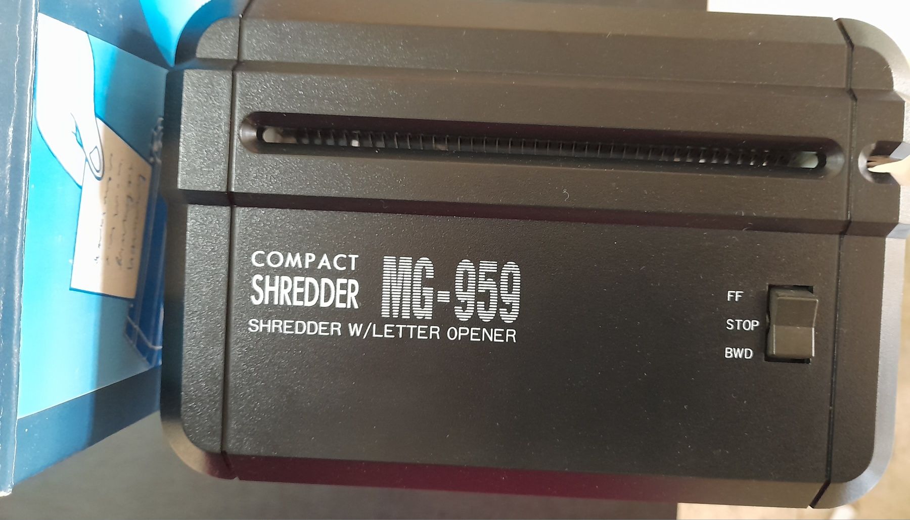 Trituradora de papel MG-959 - Nova