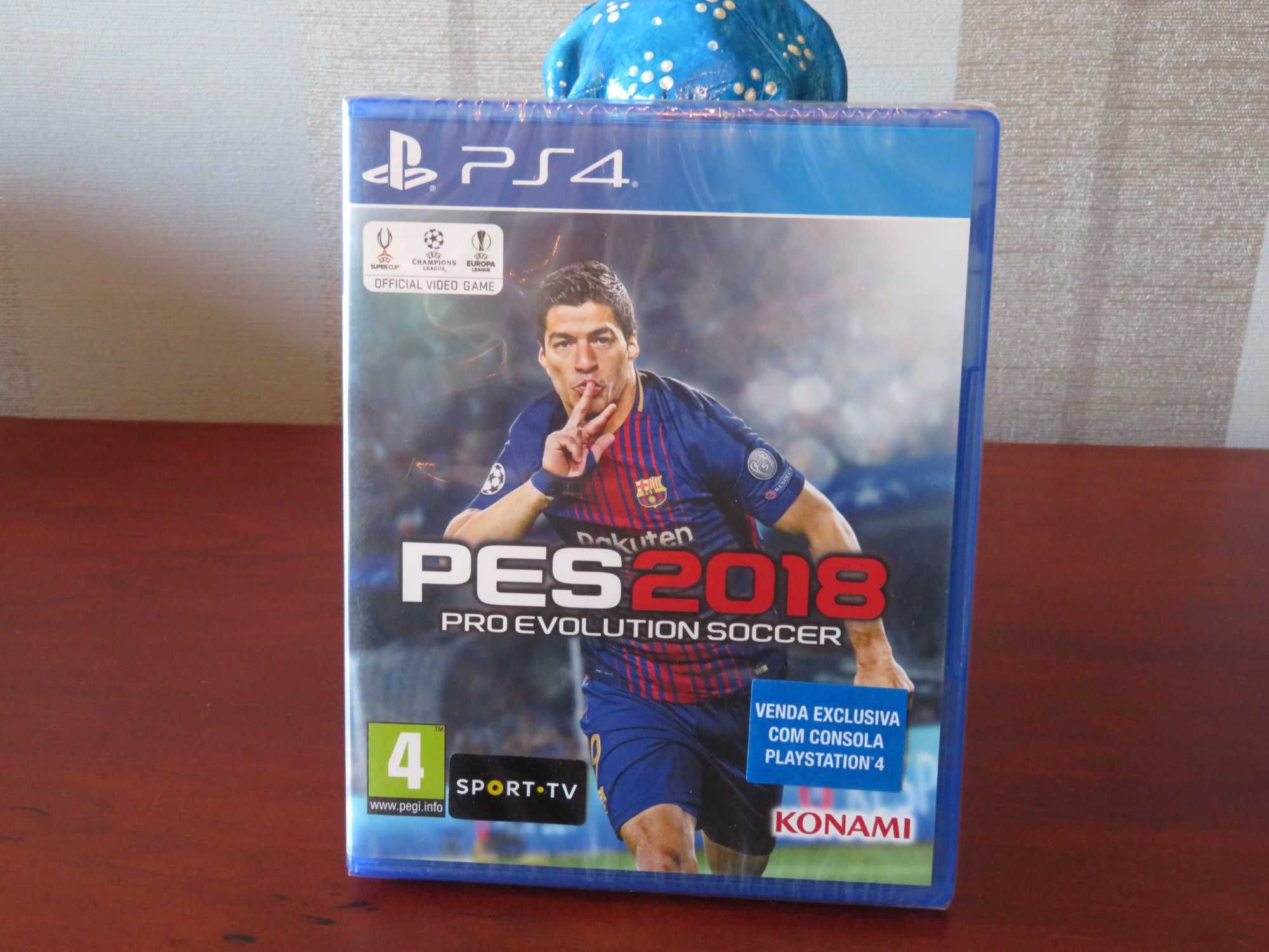 Jogos FIFA e PES PS4