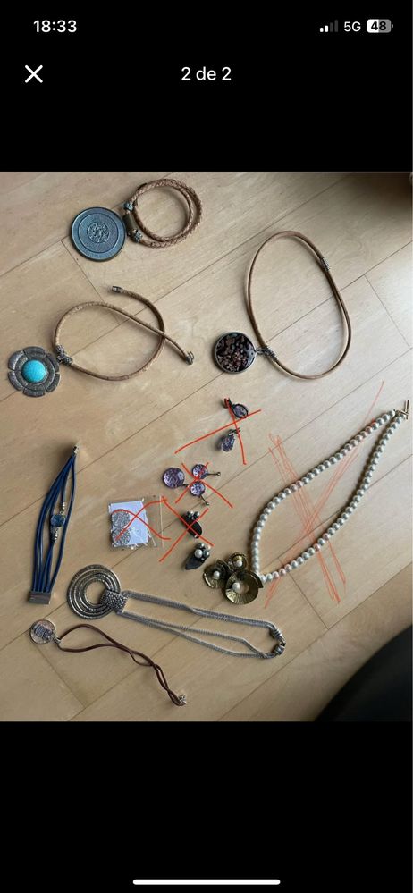 Colares e pulseiras
