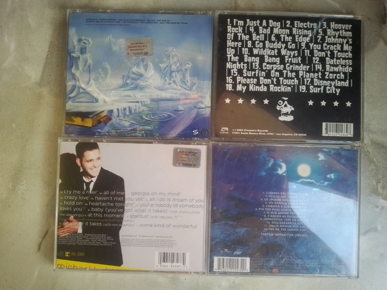 Продам CD разных исполнителей