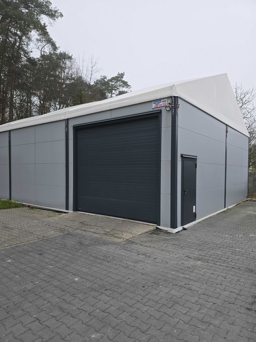 Sprzeda Hala magazynowa namiotowa 10x15m wys. 4m dach pompowany ciepła