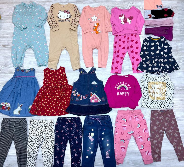 Пакет одягу для дівчинки. Лот 18-24 міс