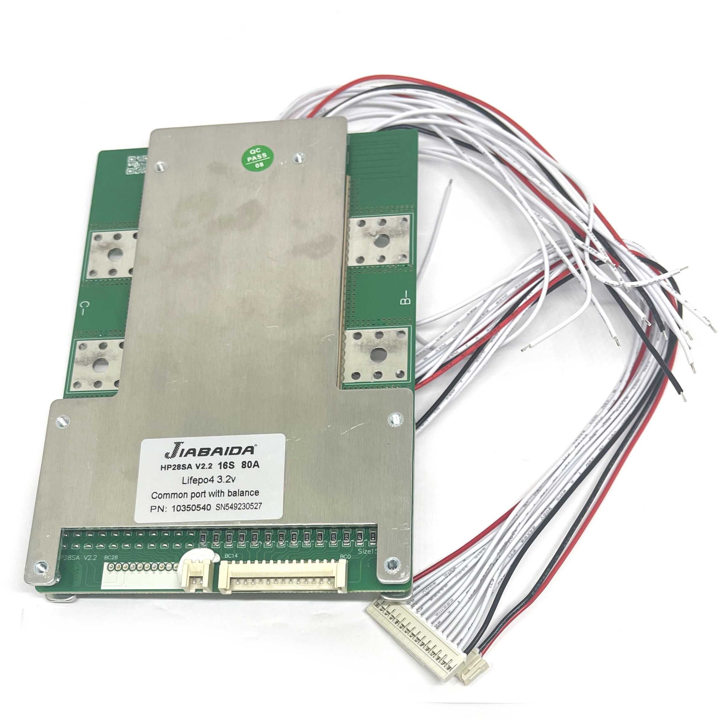 Плати Smart BMS Daly 4-24S та інші комплетуючі до АКБ
