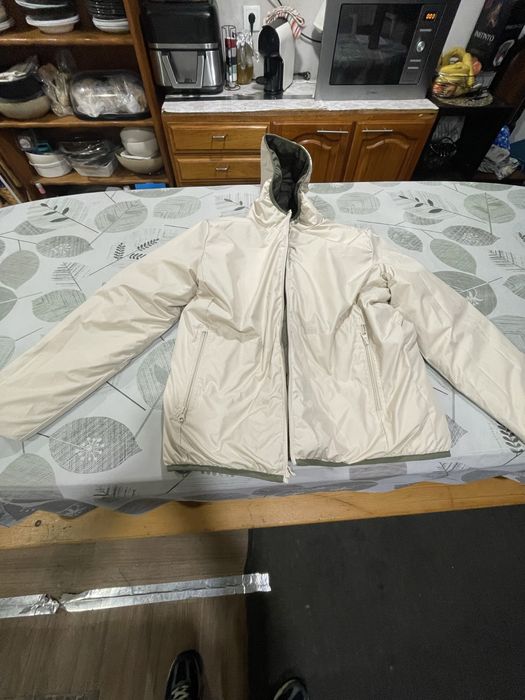 Casaco de inverno reversivel homem