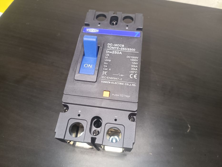 Автомат Постійного Струму TOMZN 250A TOM7Z DC-MCCB для LifePo4 Li-Ion