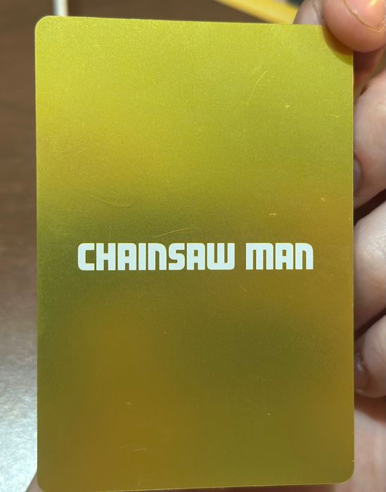 Японські колекційні картки з аніме «Людина-бензопила»