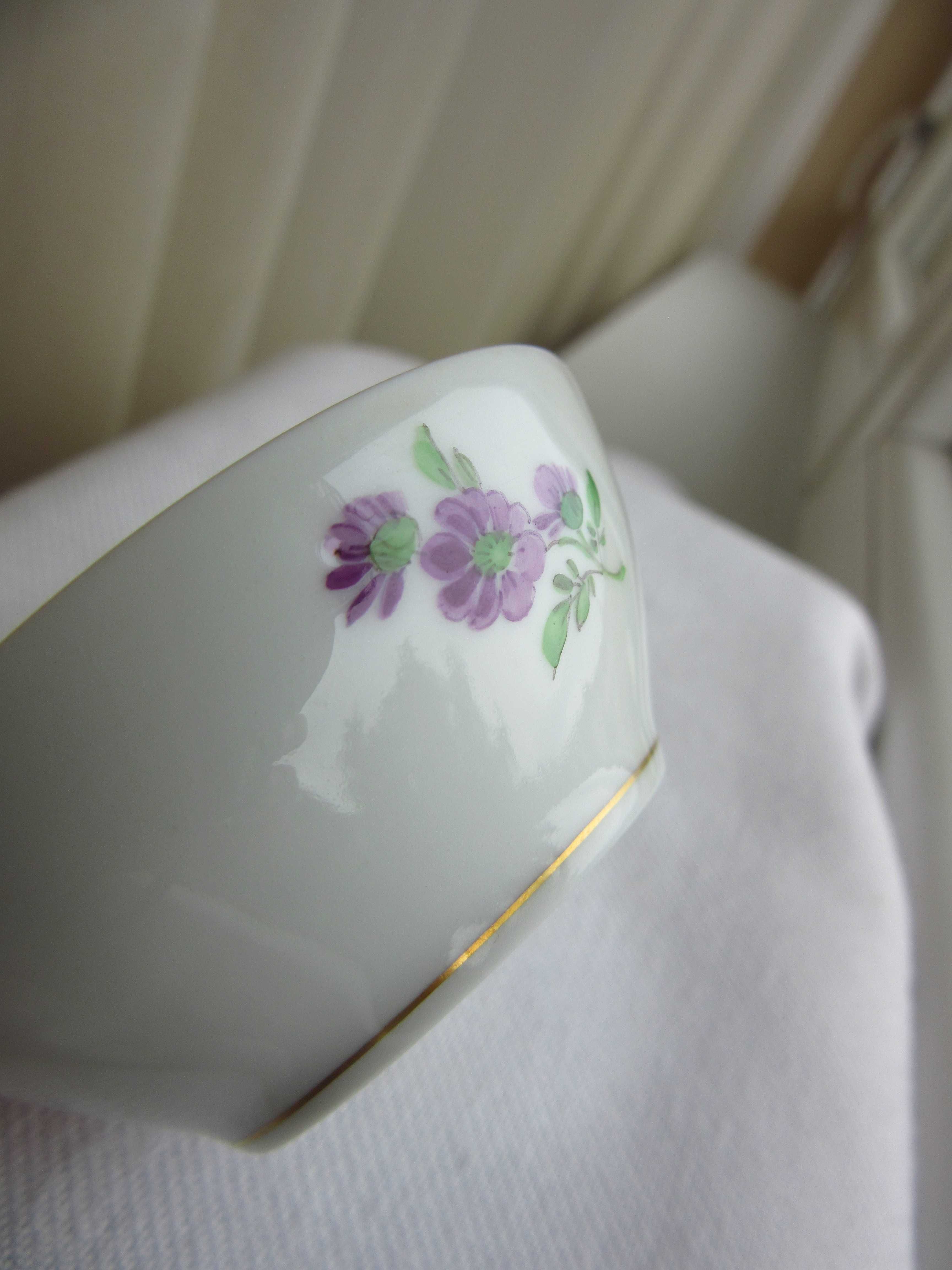 Miśnia MEISSEN porcelanowa miseczka, paterka.