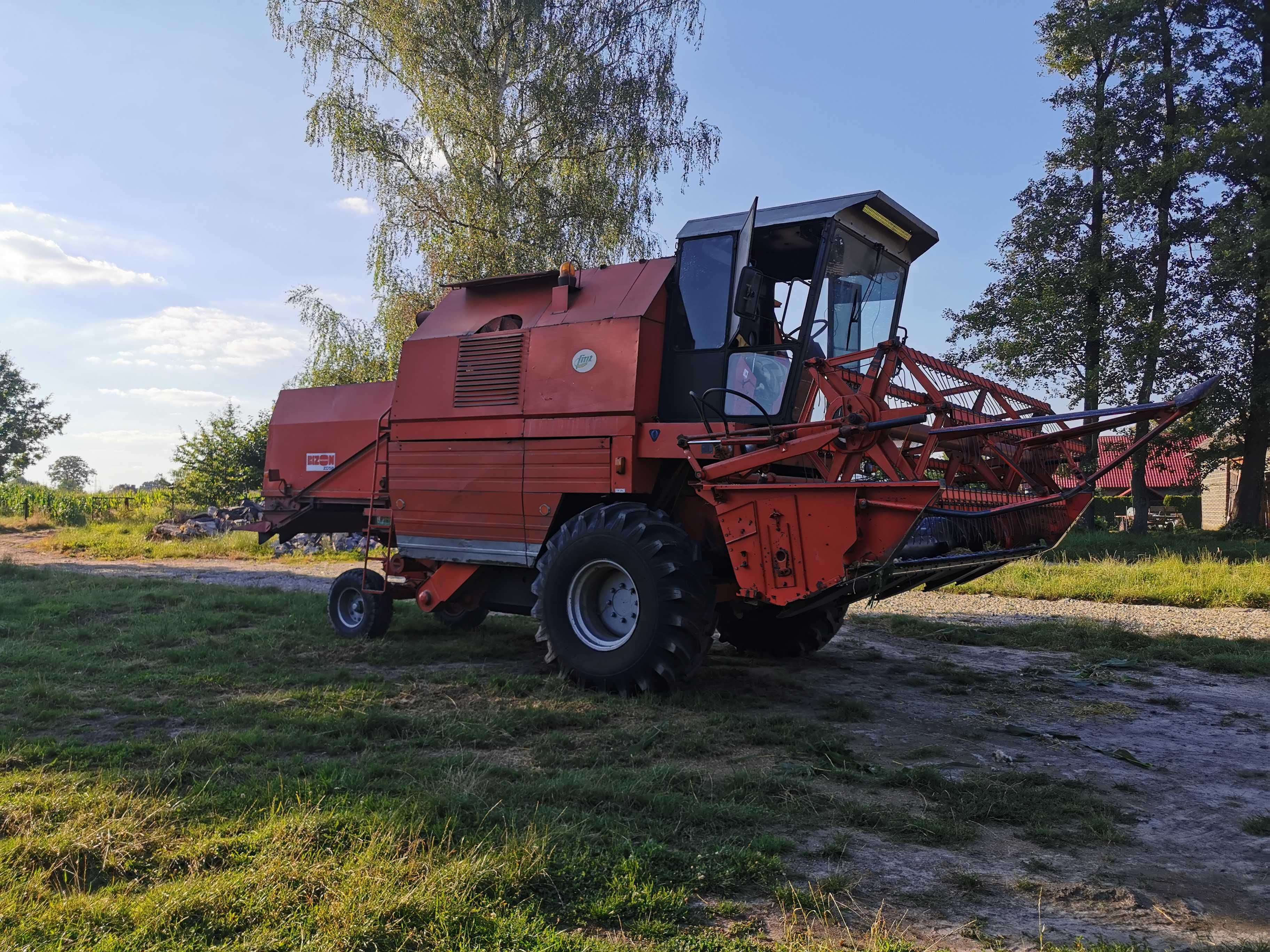 Kombajn BIZON REKORD sterowanie joystickiem