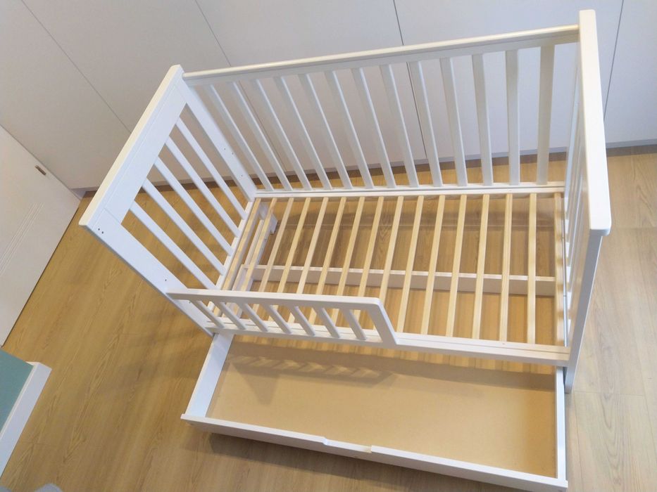 Łóżeczko Klupś Iwo 120×60 z materacem