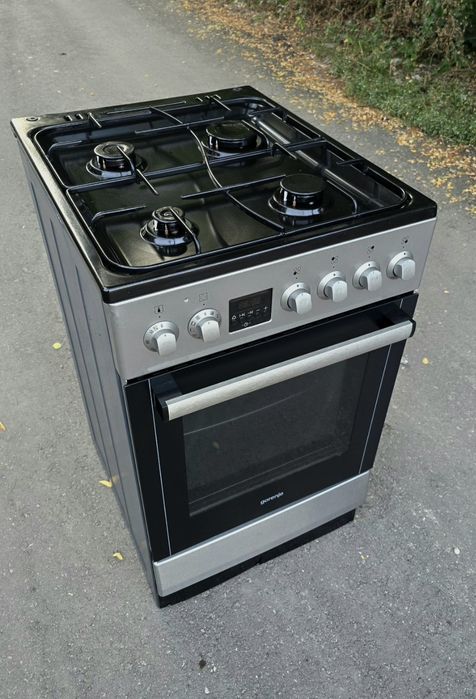 Продам газову плитку Gorenje нержавійка газ контроль