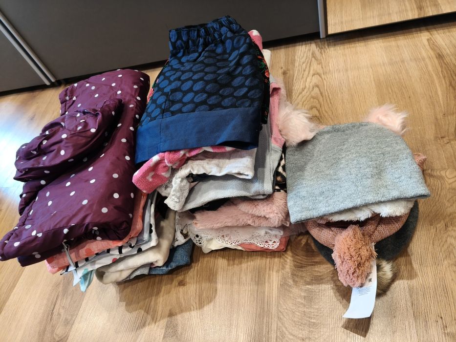 Paka ubrań dziewczynka 98