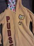Strój misia pudsey r 116/122