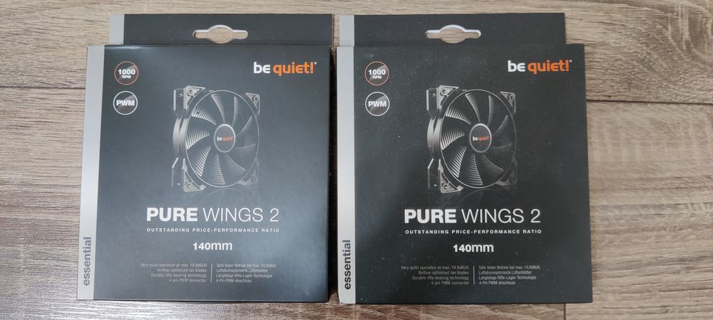 Вентиляторы Be Quiet PURE Wings 2 140mm ( 2шт)