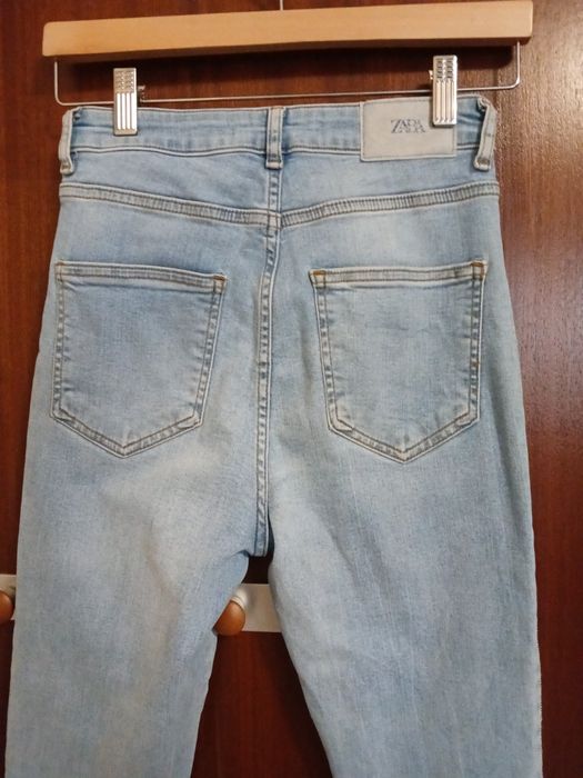 Calça de ganga ma5ca Zara tam 36