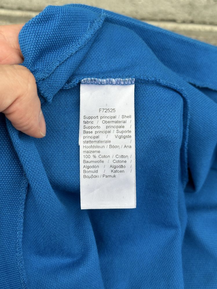 Niebieska koszulka polo Lacoste, rozmiar XXL regular fit