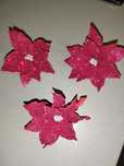 Flores para decorar a árvore de Natal