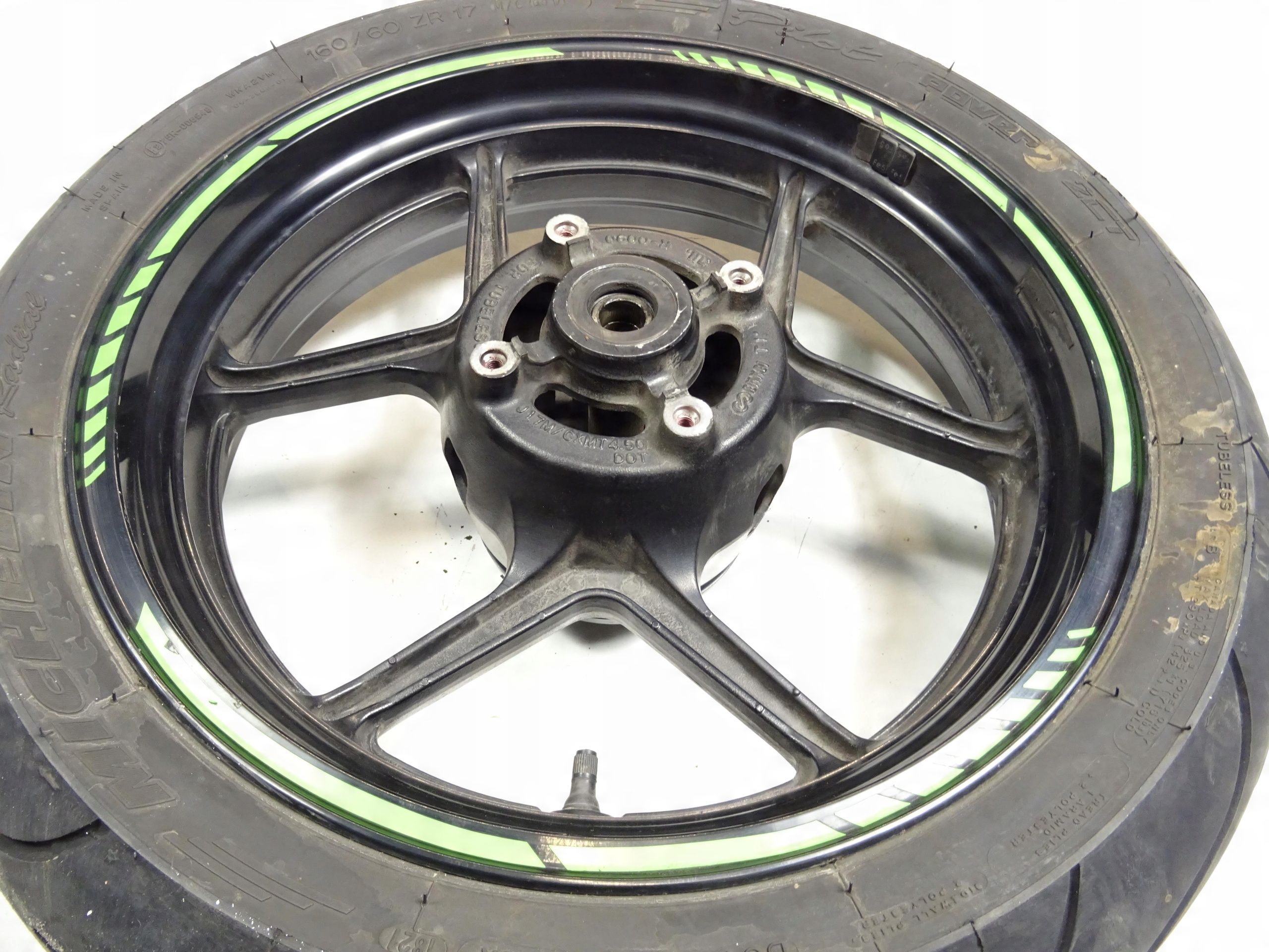 Kawasaki er 6 er 6F koło Felga tył Tylna 09-11