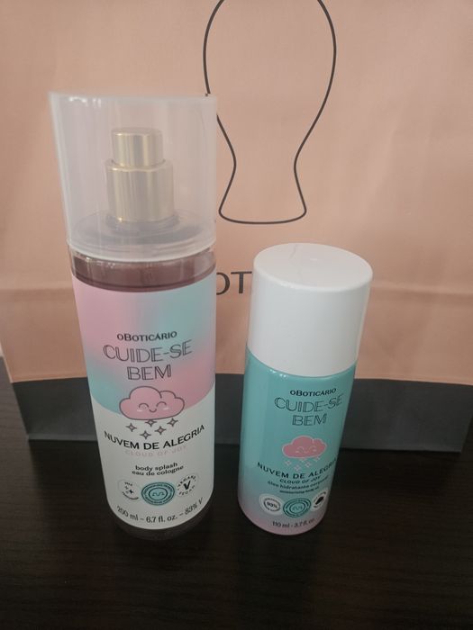 Conjunto Cuide-se Bem Nuvem de alegria