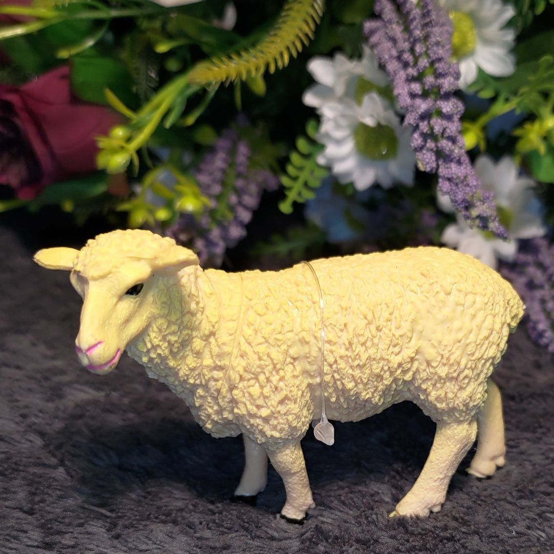 ZOO Zwierzęta figurka z tworzywa owca / baranek