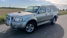 Nissan Navara Dubel Kabina 5os. 2.5TDi 133KM 4x4 Klima Webasto Hak Zarejestrowany