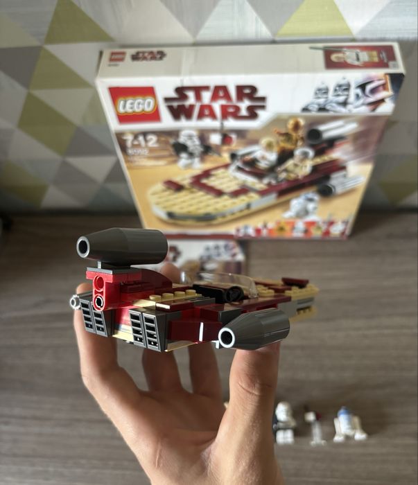 Lego Star Wars 8092 Luke Landspeeder Śmigacz kompletny jak nowy