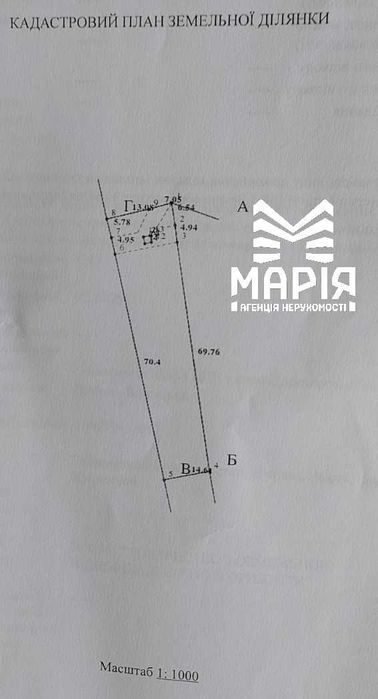 Земельна ділянка біля річки