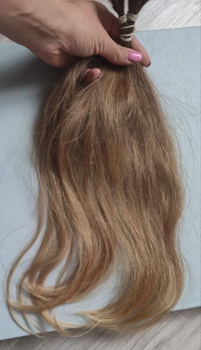 Włosy naturalne dziewicze podatne blond