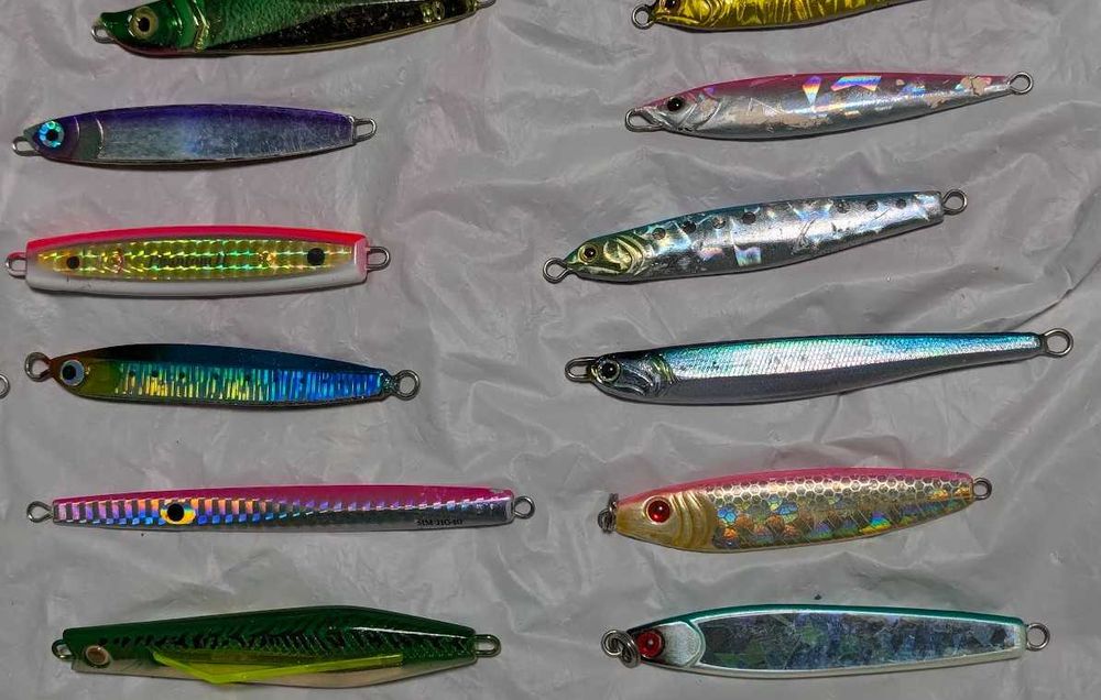 Фирменные джиг приманки Jig Shimano .Daiwa .Jackson.Hayabusa .Boseless