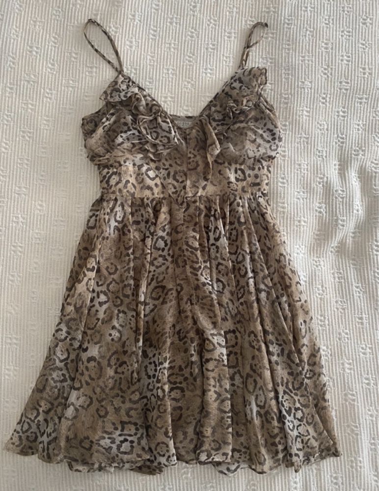 Vestido leopardo Guess