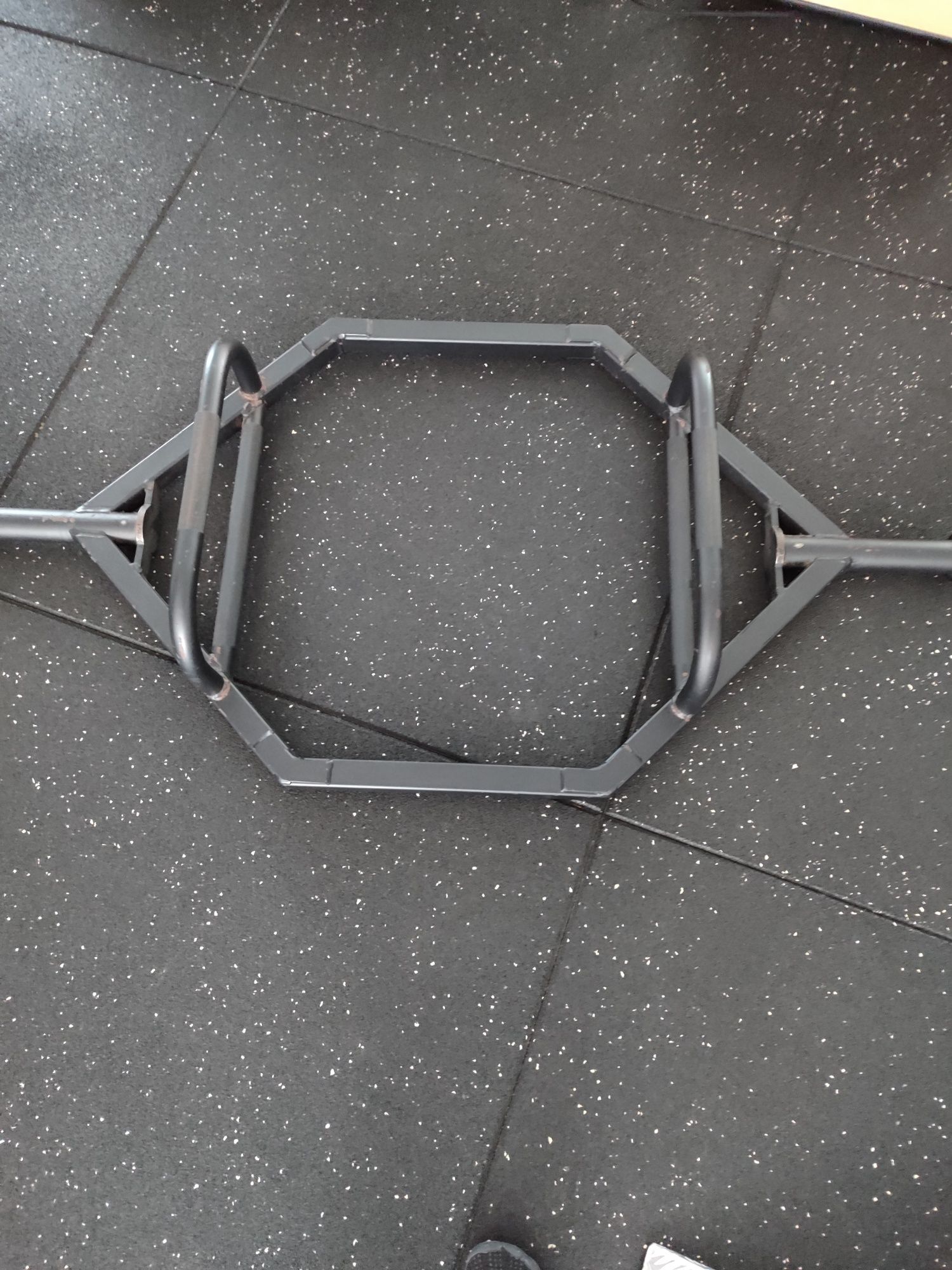 Barra hexagonal fitness