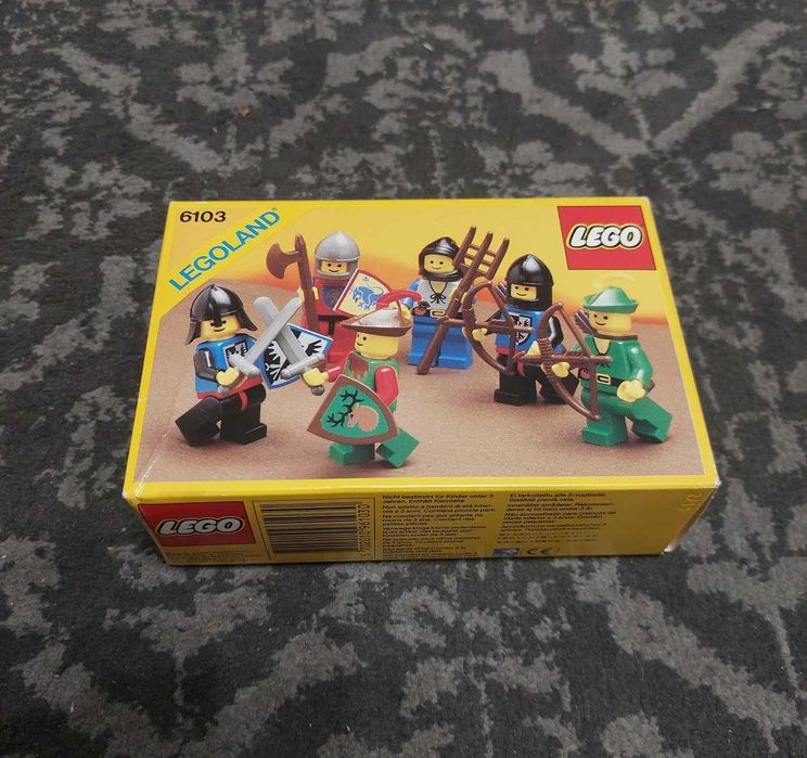 Lego rycerze zestaw nr 6103 (klocki, pudełko)