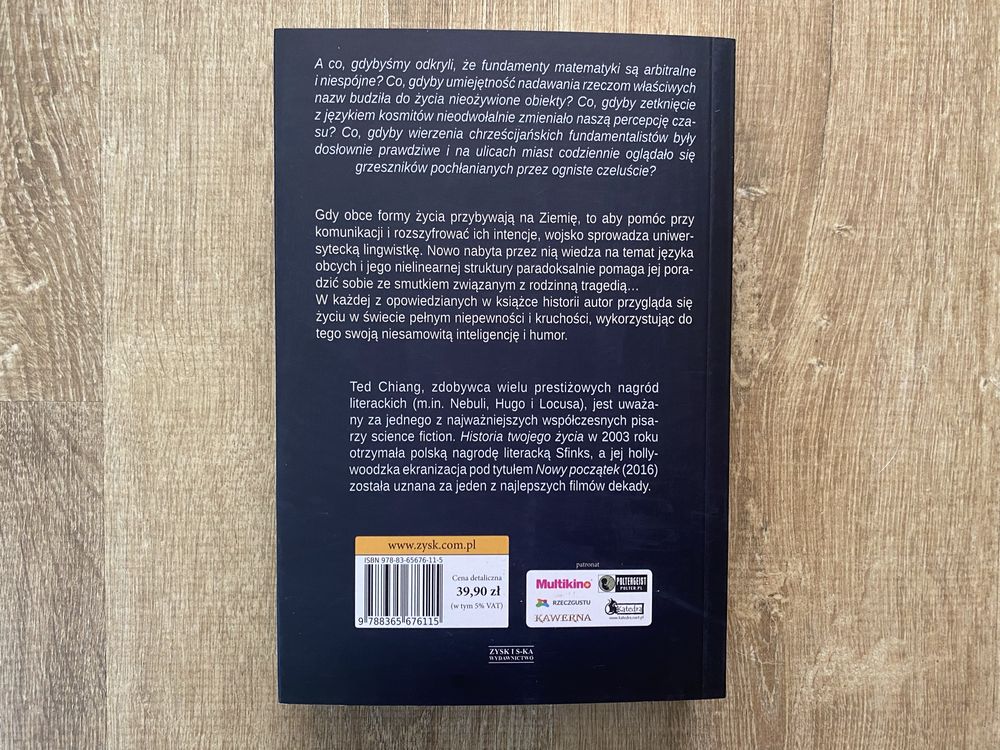 Historia twojego życia - Ted Chiang