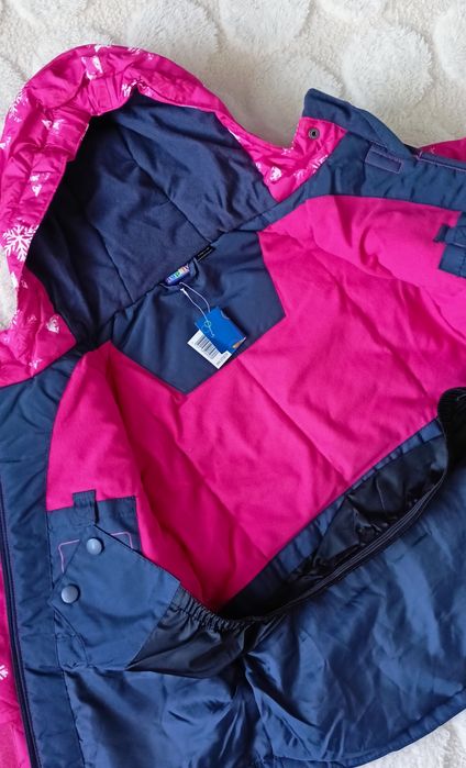 Komplet zimowy dla dziewczynki rozmiar 116