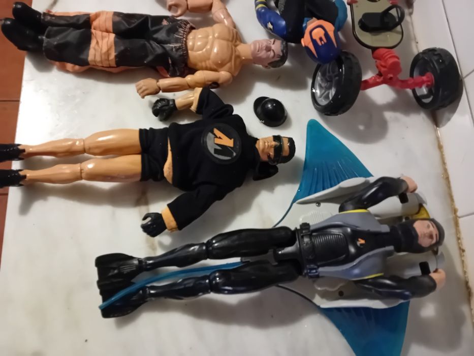Conjunto de Bonecos Action Man