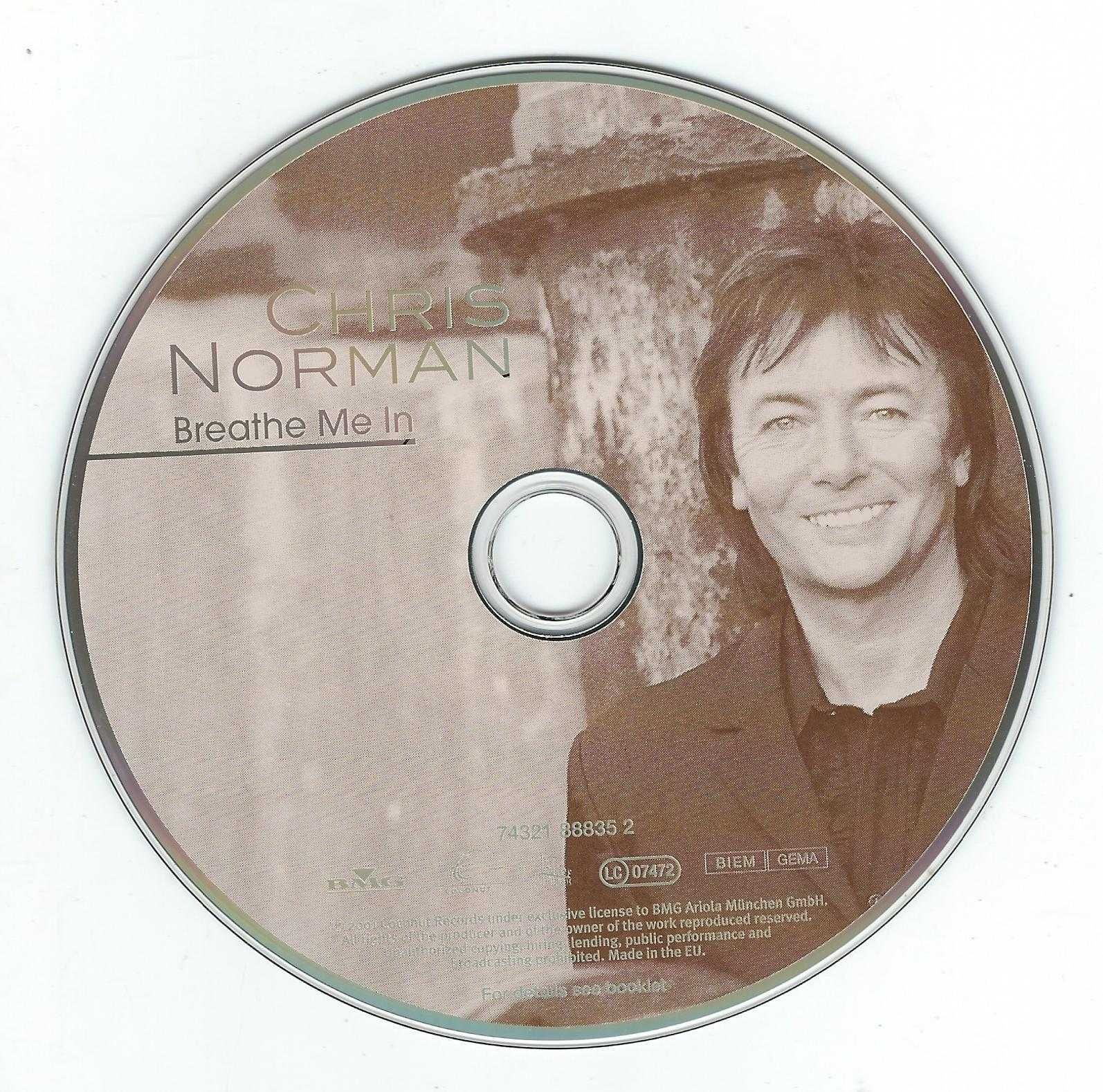 CD Chris Norman - Breathe Me In (2001) (Coconut)