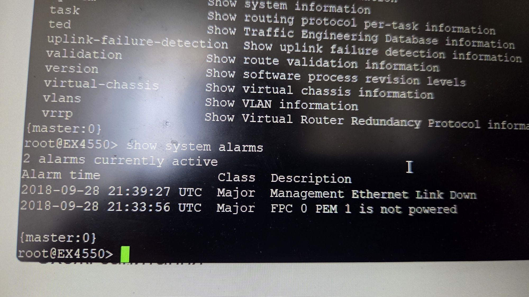 Juniper EX4550-32F-AFO