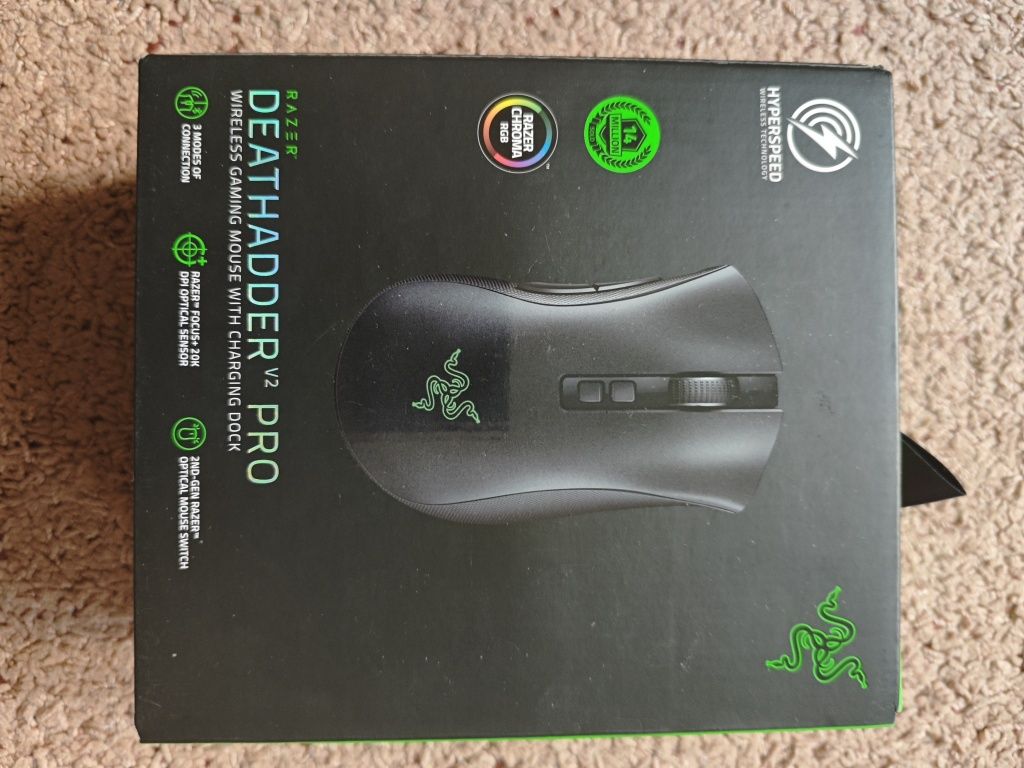 Миша Razer DeathAdder V2 PRO Wireless Mouse Dock (RZ01-03350400-R3G1)